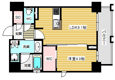 【間取り】 | サクラティアラ新梅田