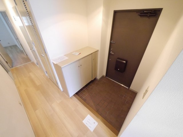 プラザ森北の玄関