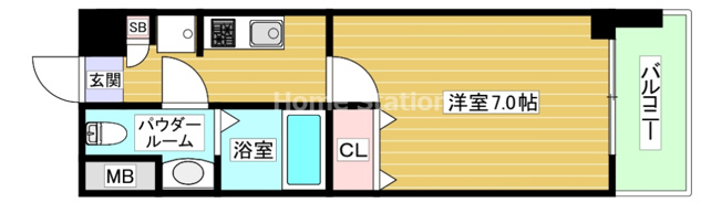 【間取り】 | ラクラス福島野田