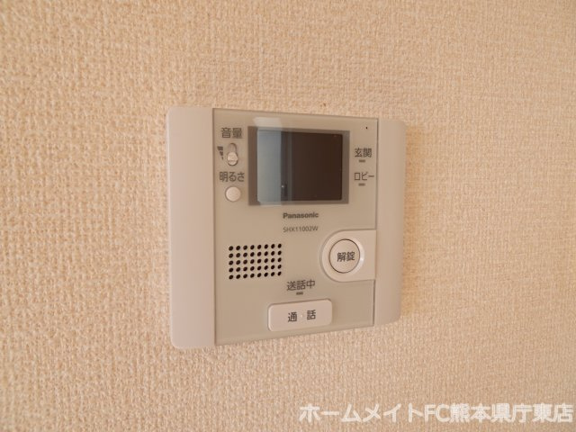 熊本市南区御幸笛田２丁目のアパートのセキュリティ