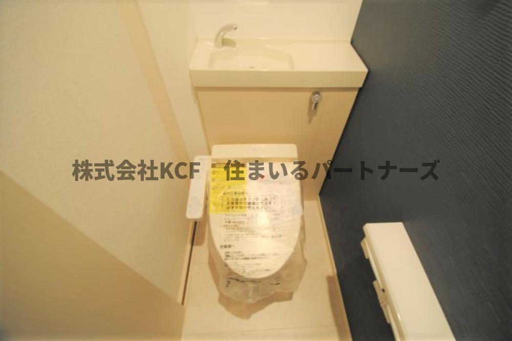 三光レジデンスのトイレ|コンパクトで使いやすいトイレです