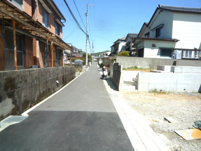 【前面道路含む現地写真】 | いの町枝川新築戸建