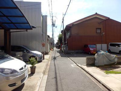 エスポワール朱雀の地図|前面道路