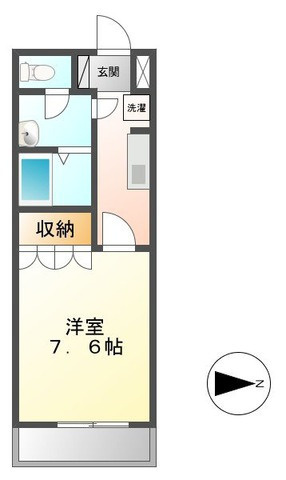 クレッシェンドの間取り