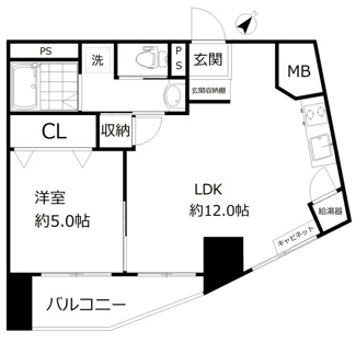 【間取り】 | ハイライフ恵比寿