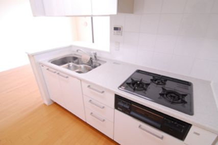 江東区豊洲３丁目の賃貸マンションのキッチン
