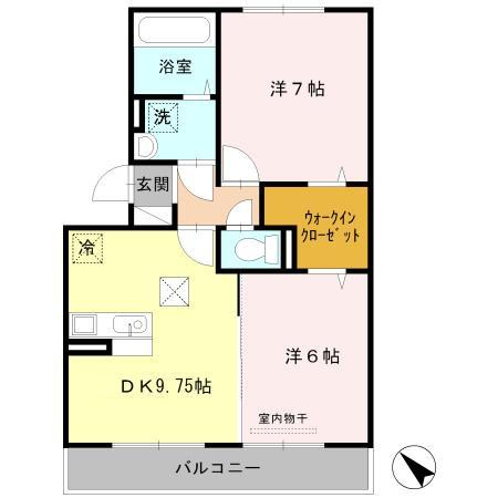 【間取り】 | プラムビレッジⅡ