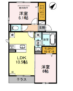 フェリオの間取り