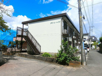 【外観】 | グリーンハイツ/大倉山 | 東横東横線「大倉山」駅・ブルーライン「新羽」駅・横浜線「新横浜」駅より徒歩圏内！3駅3沿線利用可能で通勤通学・お買物にも便利な立地です☆