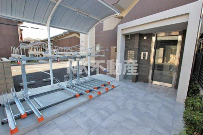 【その他】 | シャンテ高井田（高井田賃貸） | 駐輪場です