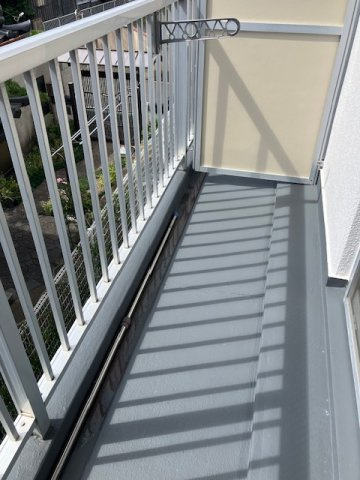 ピュア松本のバルコニー