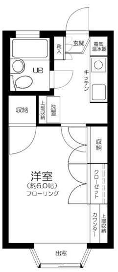 【間取り】 | メゾン大野Ⅲ