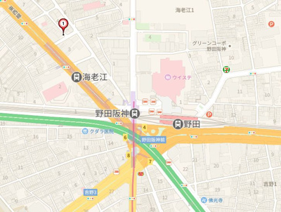 【地図】 | プレサンス野田阪神駅前 ザ・プレミアム