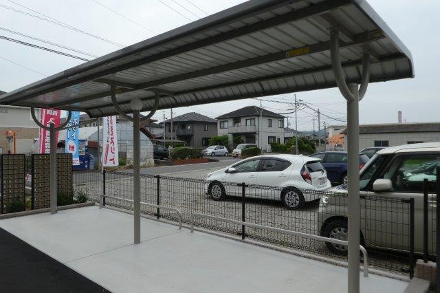 倉敷市八王寺町のアパートのその他共用部分|自転車置き場