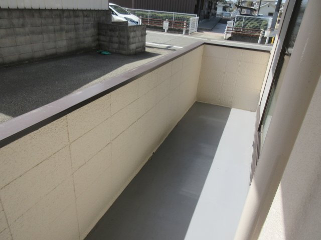 マンションサエイのバルコニー