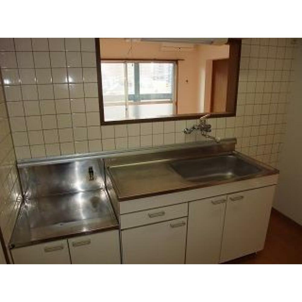 熊本市中央区水前寺２丁目の賃貸マンションのキッチン