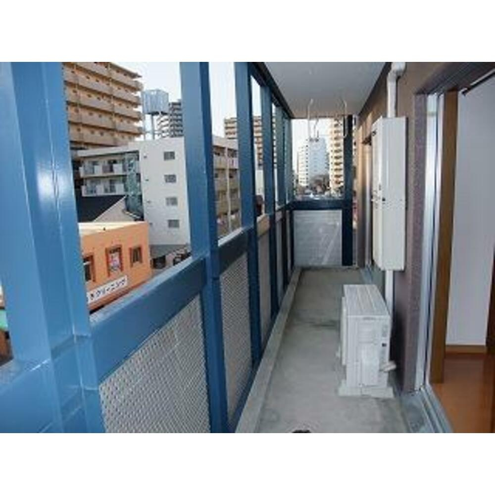 熊本市中央区水前寺２丁目の賃貸マンションのバルコニー