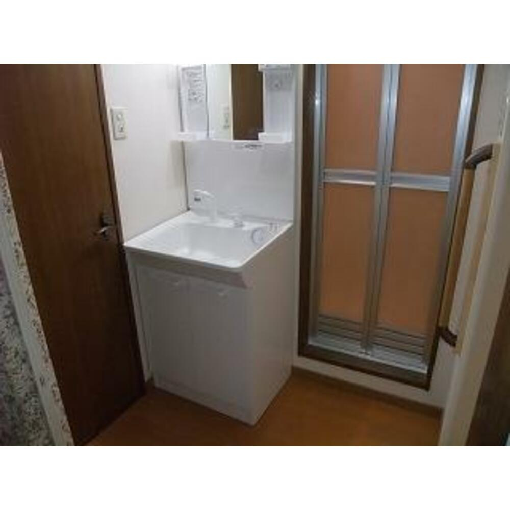 熊本市中央区水前寺２丁目の賃貸マンションの独立洗面台
