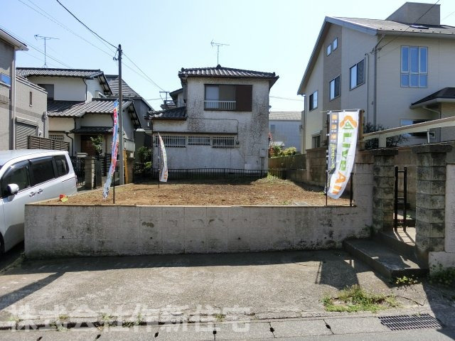 花見川区浪花町　売地　約３０．７坪　更地　建築条件なしの外観