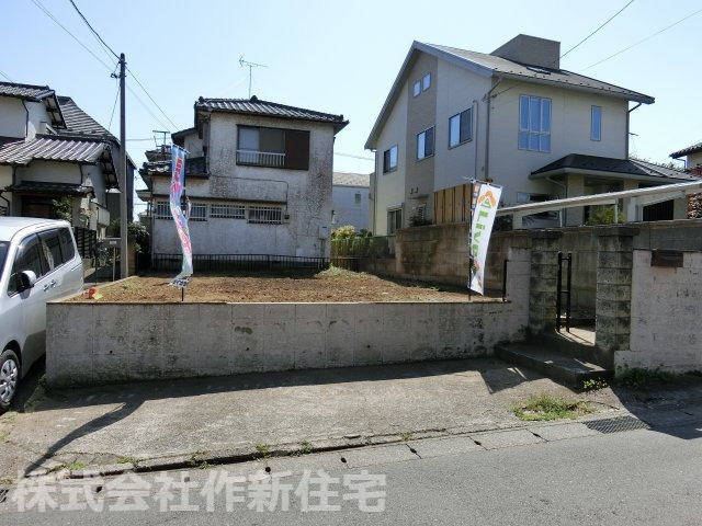花見川区浪花町　売地　約３０．７坪　更地　建築条件なしの外観