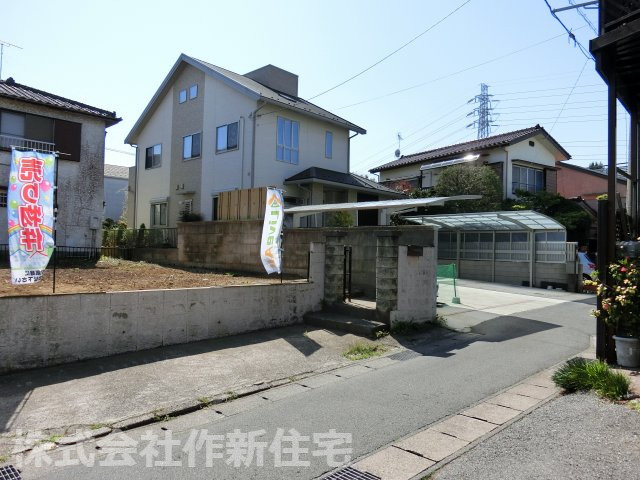 花見川区浪花町　売地　約３０．７坪　更地　建築条件なしの外観