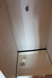 【シャワールーム】 | サザンアルファ岡田 | 室内に洗濯置き場です