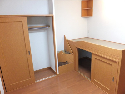 【収納】 | ＲＩＴＺ－Ⅱ | ベット下、収納スペース有り