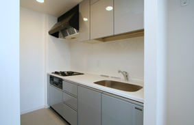 【キッチン】 | カスタリア茅場町（ニューシティレジデンス日本橋水天宮） | 写真は反転タイプです