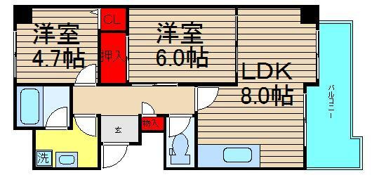チェリヴィエールの間取り