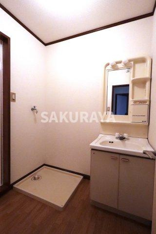 アリーブ足利第一の洗面所|2025年11月撮影。