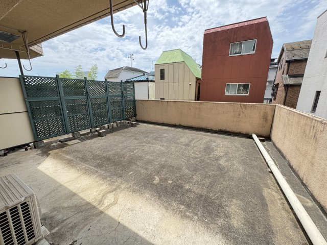 メゾンクレストのバルコニー