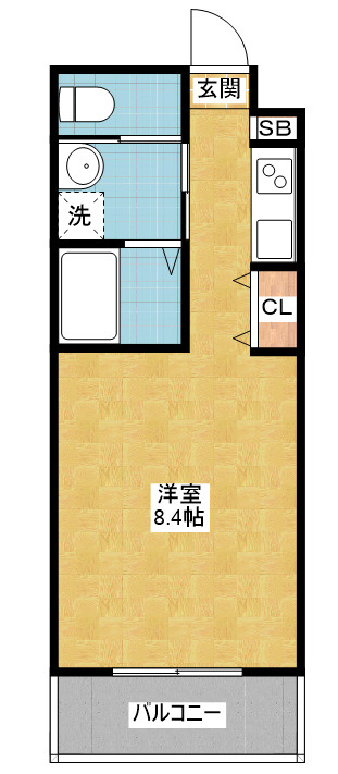 ピーステン名駅南｜名古屋市の賃貸ならMy賃貸の間取り|ピーステン名駅南