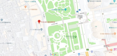 【地図】 | 永谷リヴュール新宿