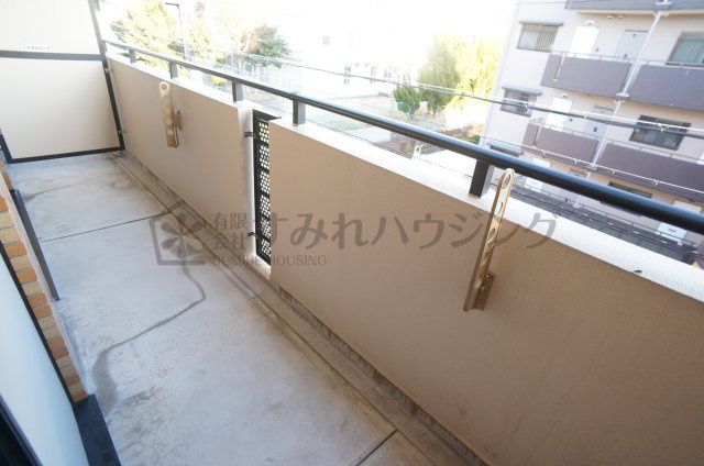 ロイヤルスウィートのバルコニー