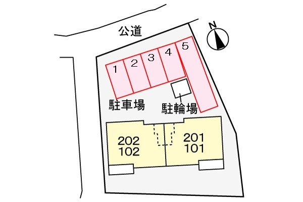フラワー高横須賀の玄関