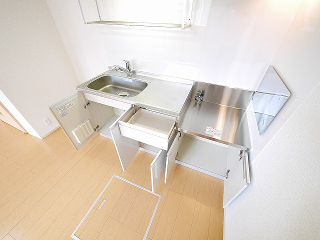 ブライトレジデンスのキッチン|お料理しやすいキッチンです