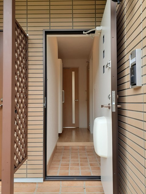 オリーブの玄関
