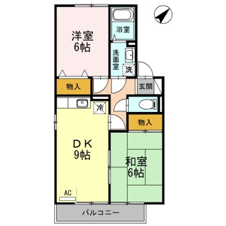【間取り】 | シャトレー２１　Ａ