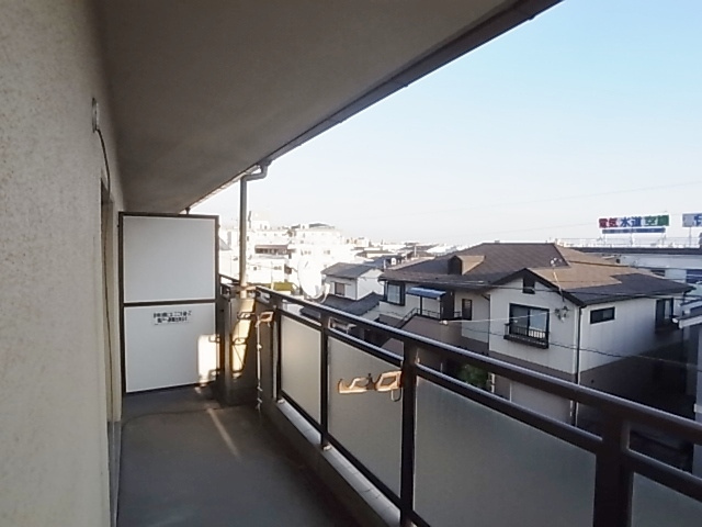 ハイツ仏天垣のバルコニー