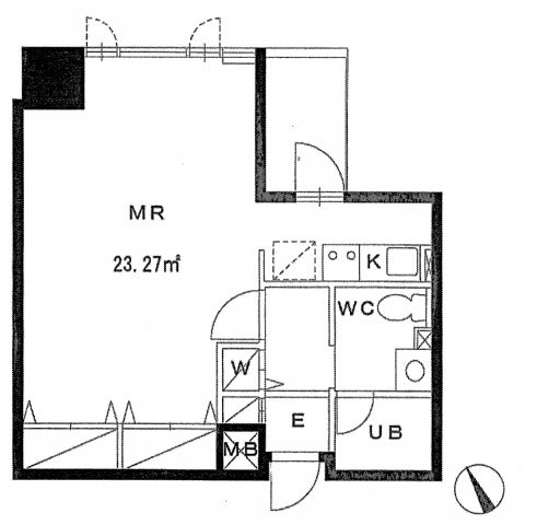 横浜ＮＳビルの間取り
