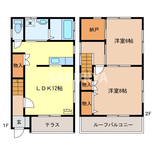 パピオンの間取り