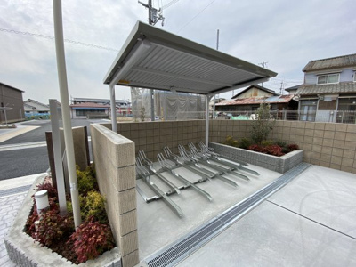 【その他共用部分】 | シエル・エトワール | ★屋根付き駐輪場★