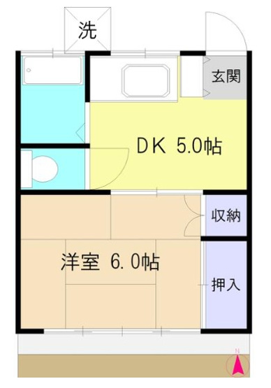 【間取り】 | ハイツクローカス