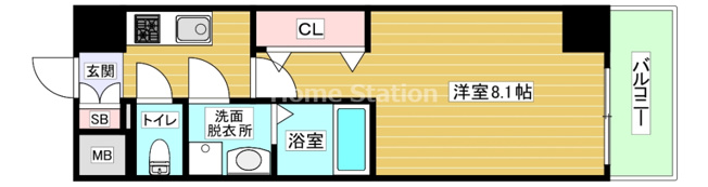 【間取り】 | セオリー梅田ドムス