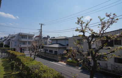 【展望】 | 西小岩ビューハイツ | 南向きで日当たり良好です。