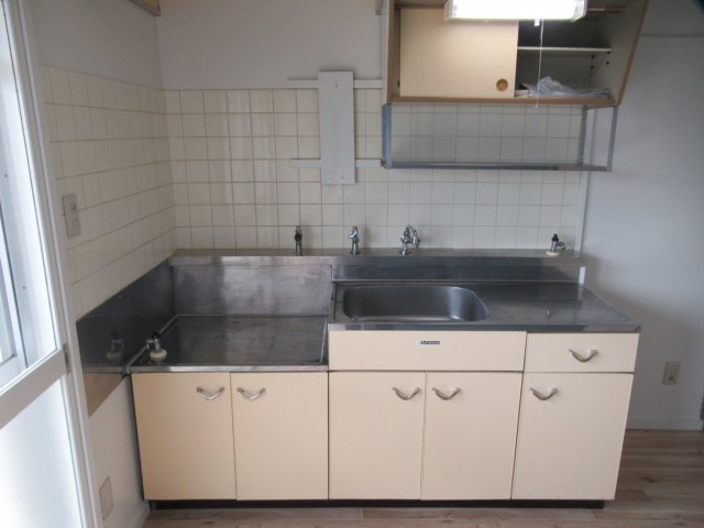 ビレッジハウス沼木1号棟のキッチン