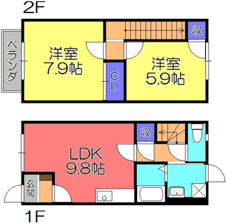 【間取り】 | Branche SASOU