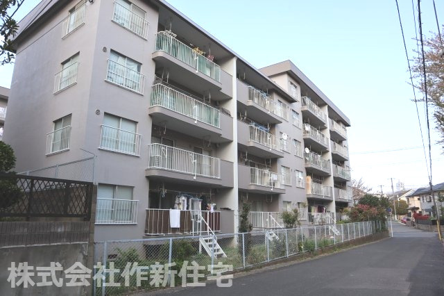 習志野台中央ハイツ　１階専用庭付の外観