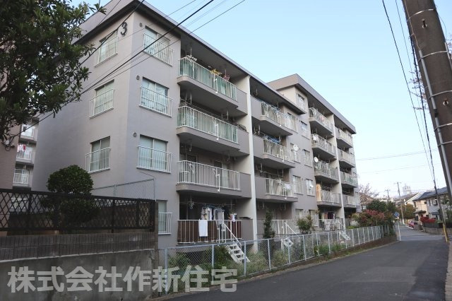 習志野台中央ハイツ　１階専用庭付の外観