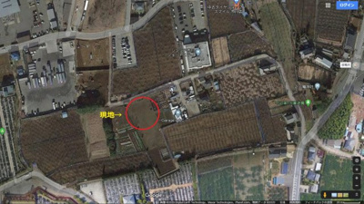 【地図】 | 鎌ケ谷市中沢　畑